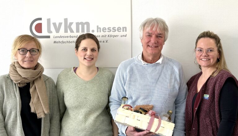 Mitarbeiterinnen des LVKM Hessens verabschieden den Vorstand Herr Hruby